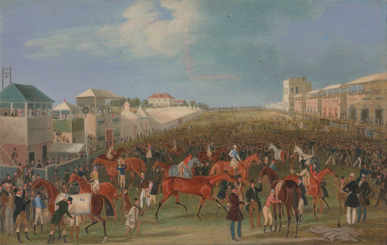 Epsom Races: The Race Over, James Pollard (1835)'